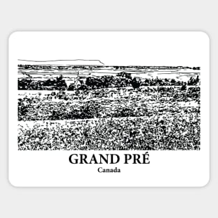 Grand Pré - Canada Sticker